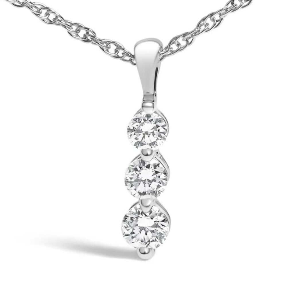 *New* 1.00 Carat Lab-Grown Diamond Bracelet – Sterling Silver – Appraised